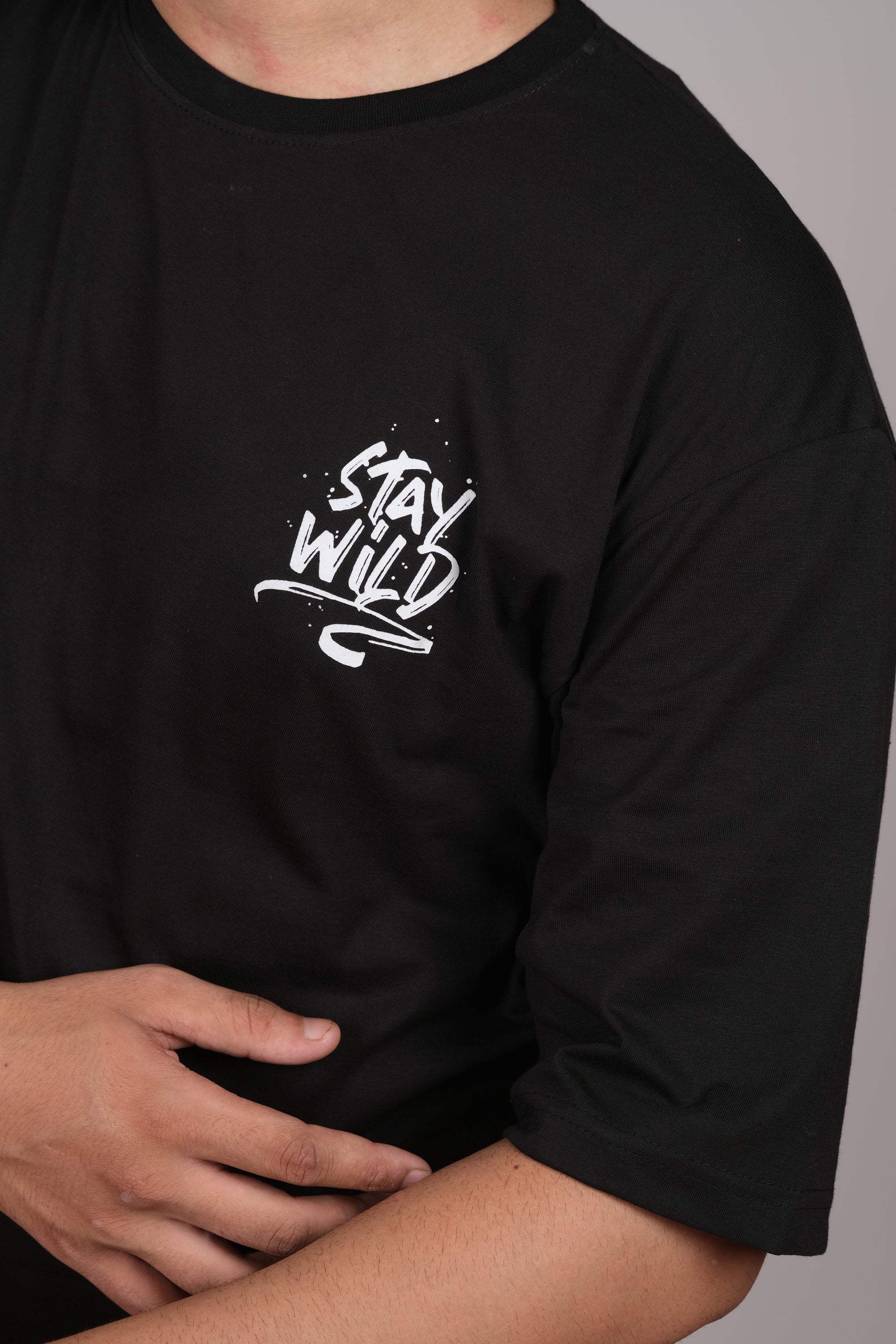 Black Oversized T-Shirt