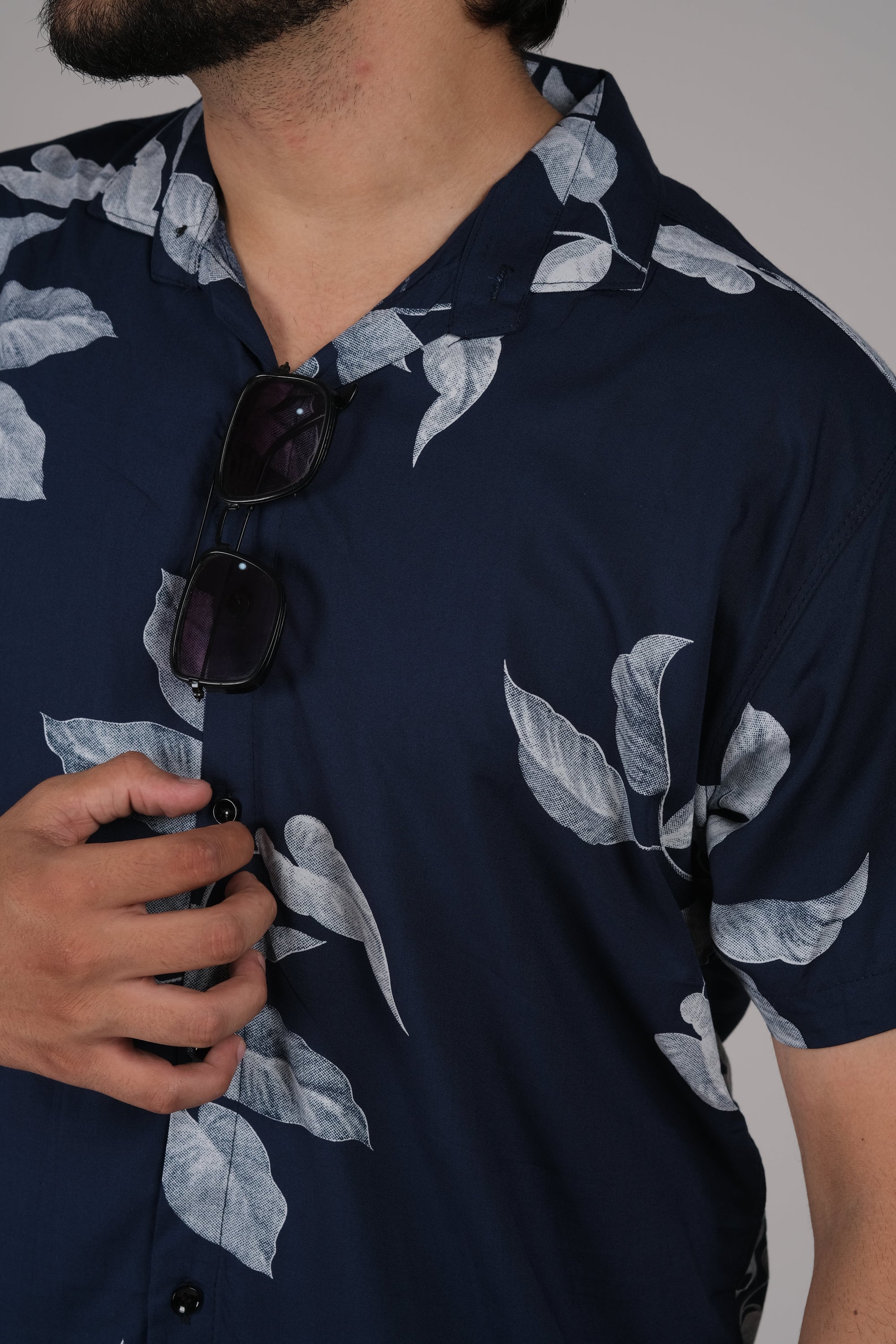 Men's Geometric Print Co-Ord Set