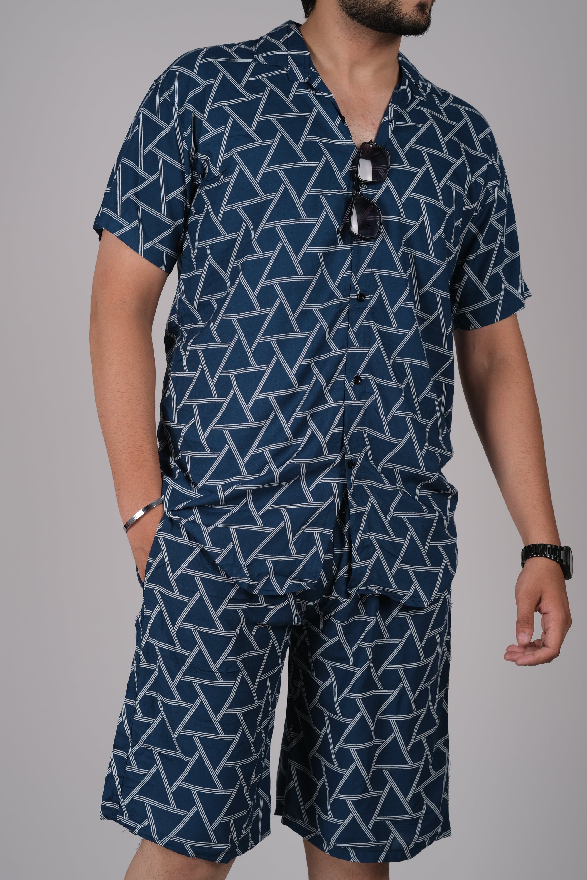 Men's Zebra Print Co-Ord Set