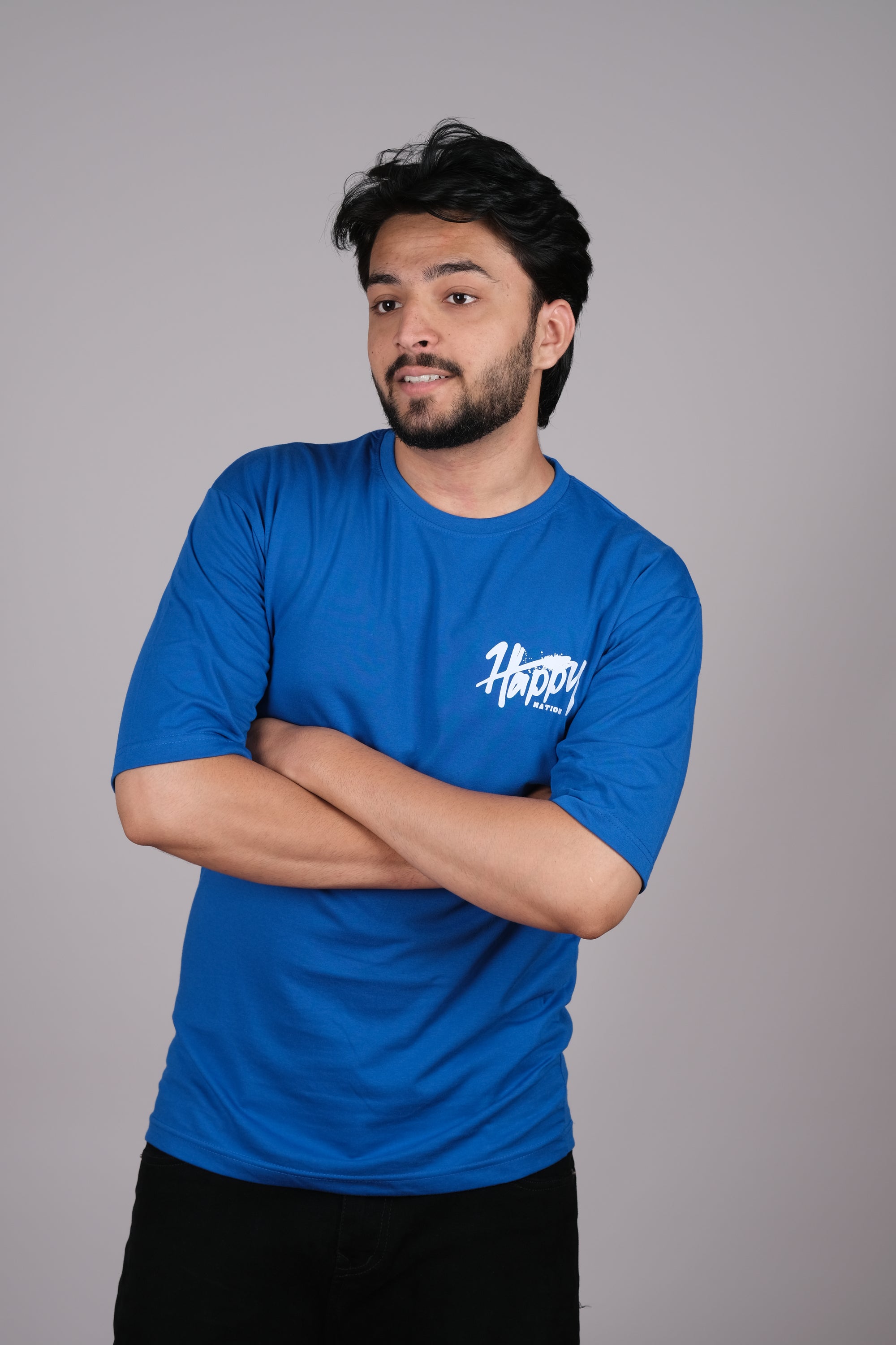 Blue Oversized T-Shirt