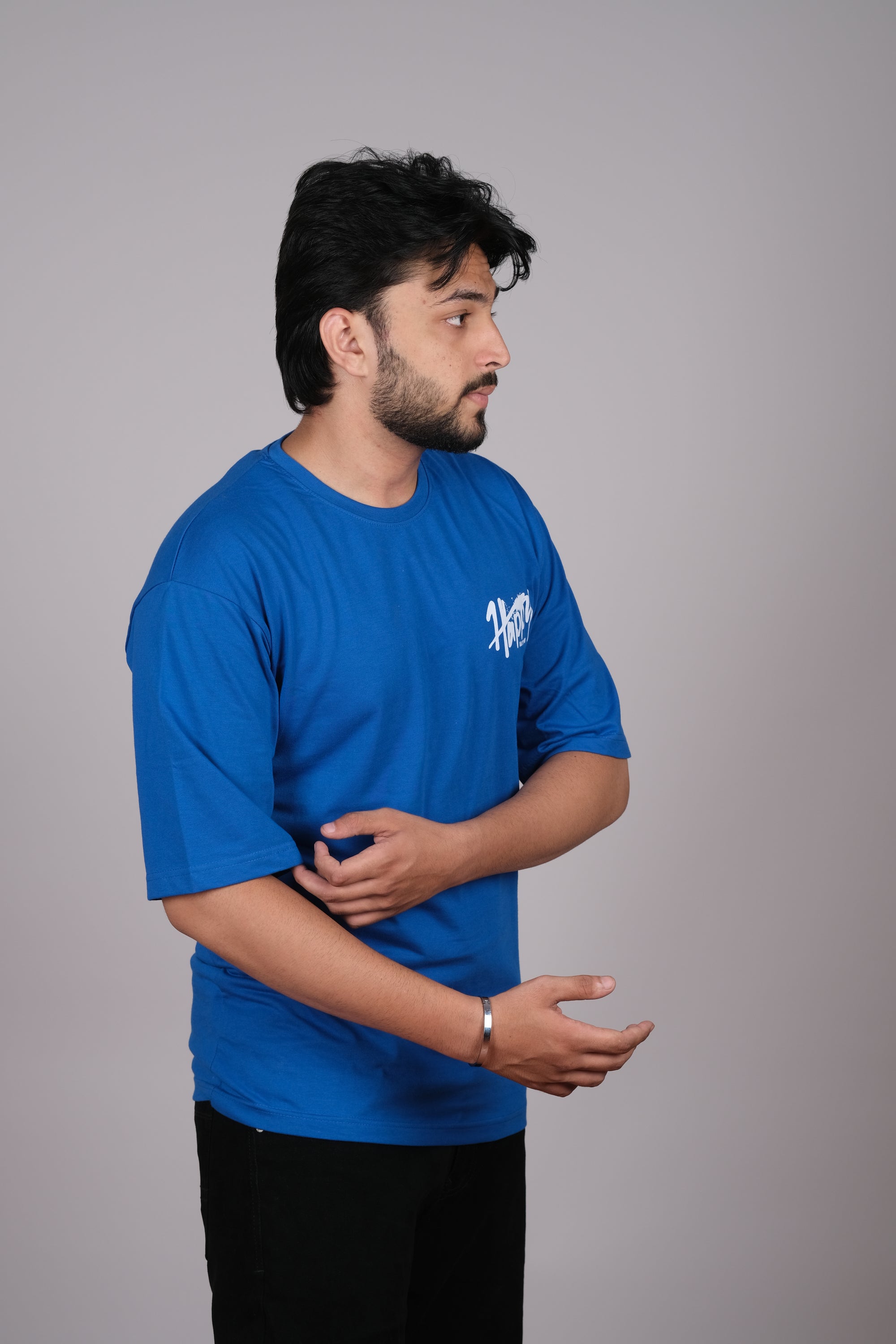 Blue Oversized T-Shirt
