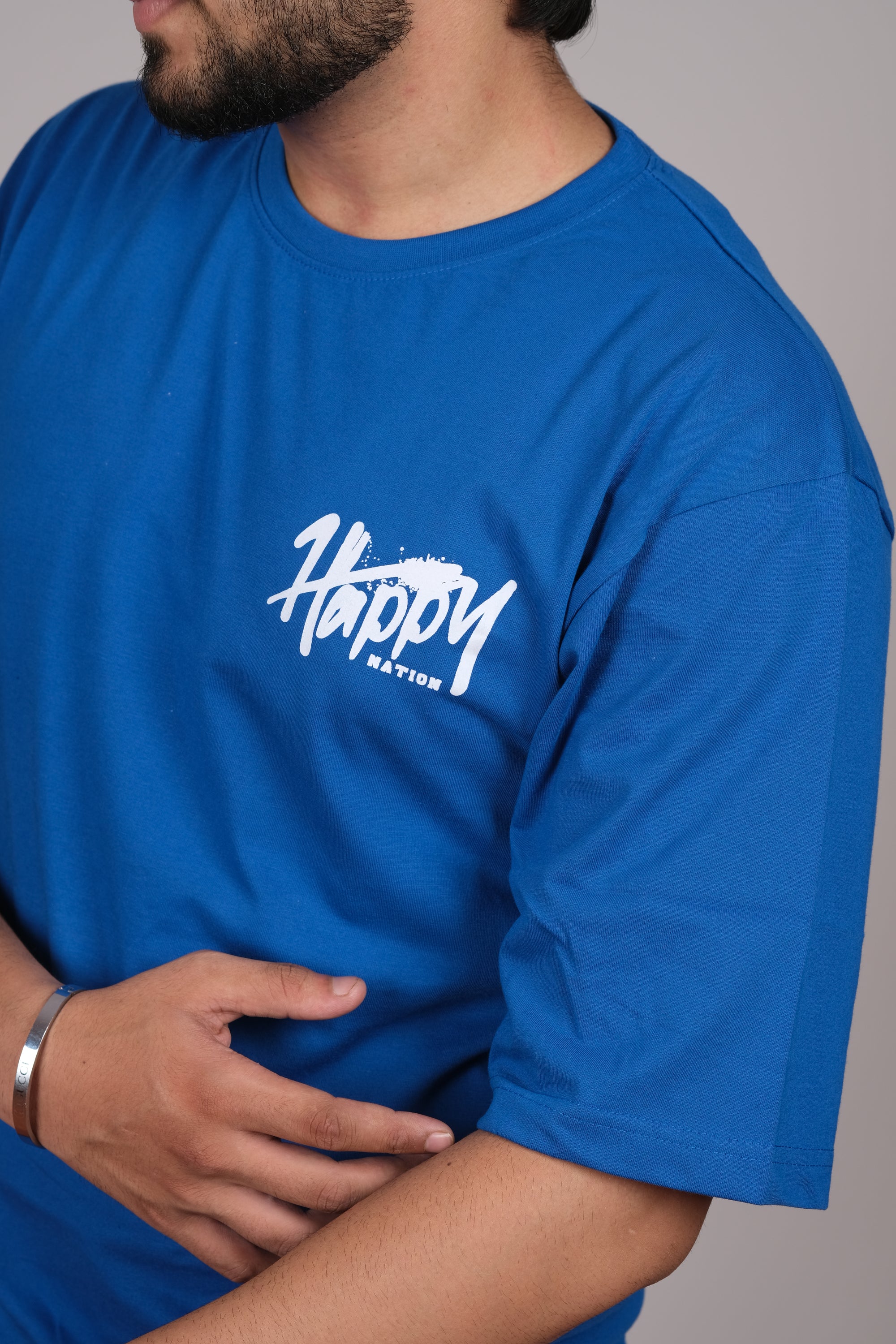 Blue Oversized T-Shirt