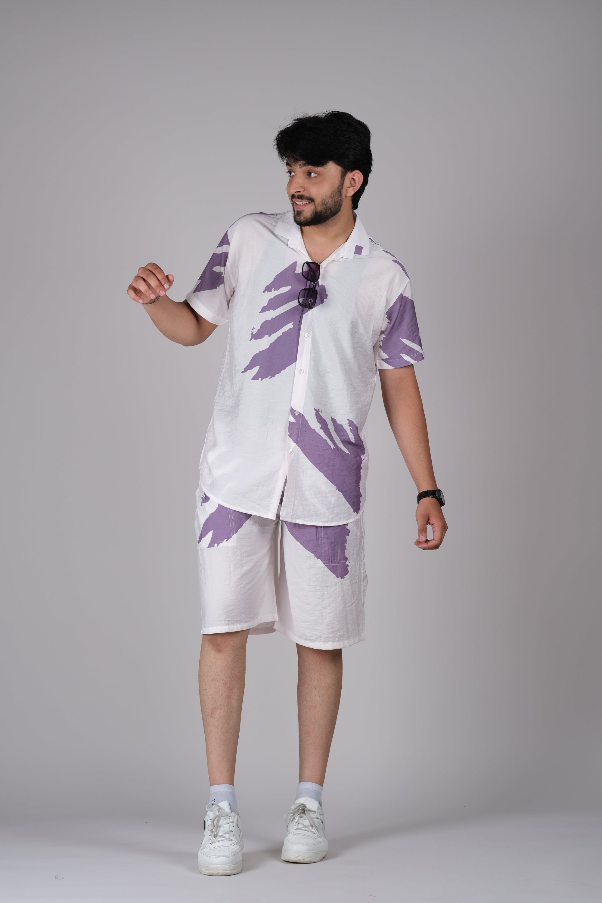 Men's Bold Floral Co-Ord Set