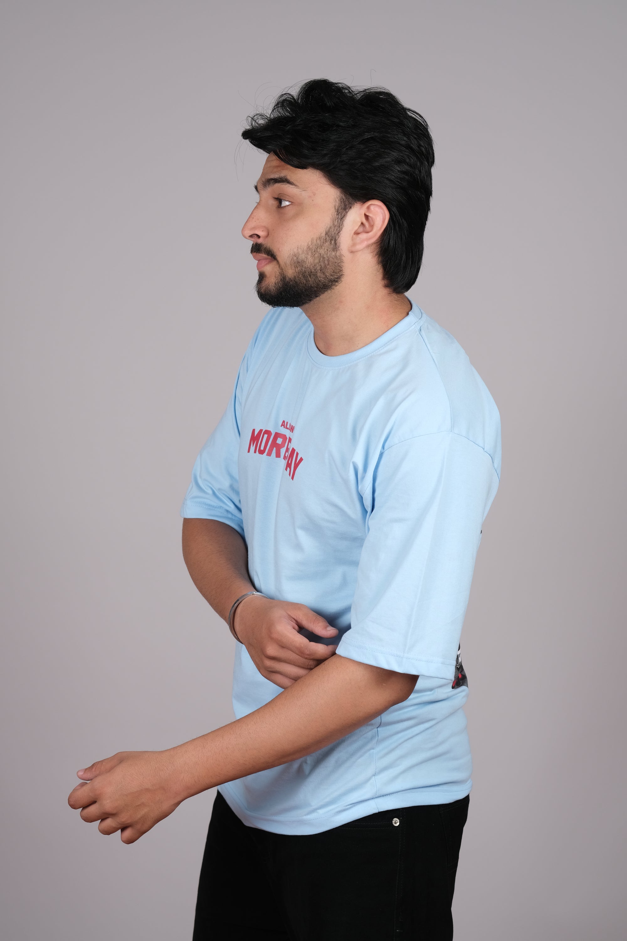 Light Blue Oversized T-Shirt