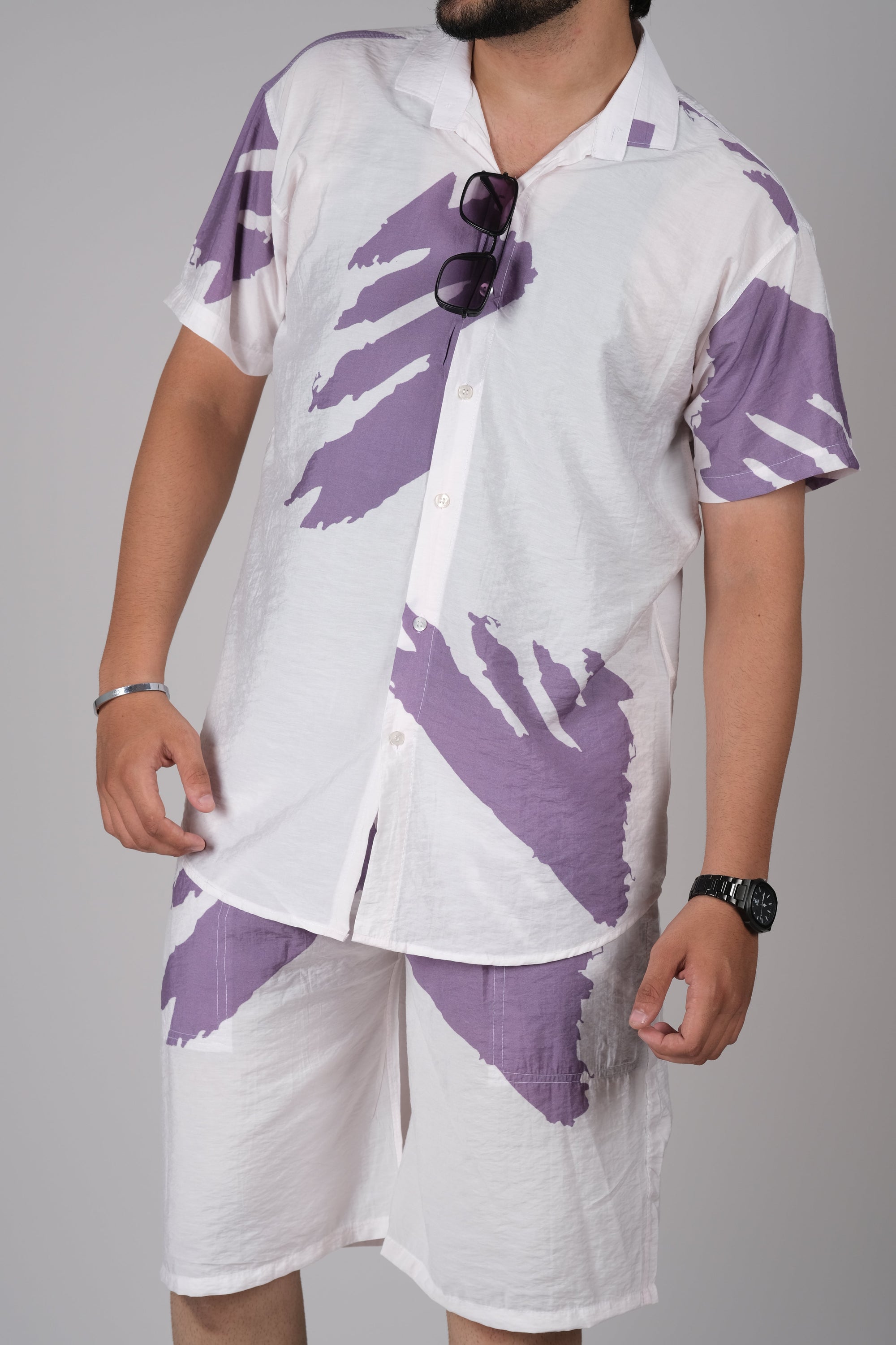 Men's Bold Floral Co-Ord Set
