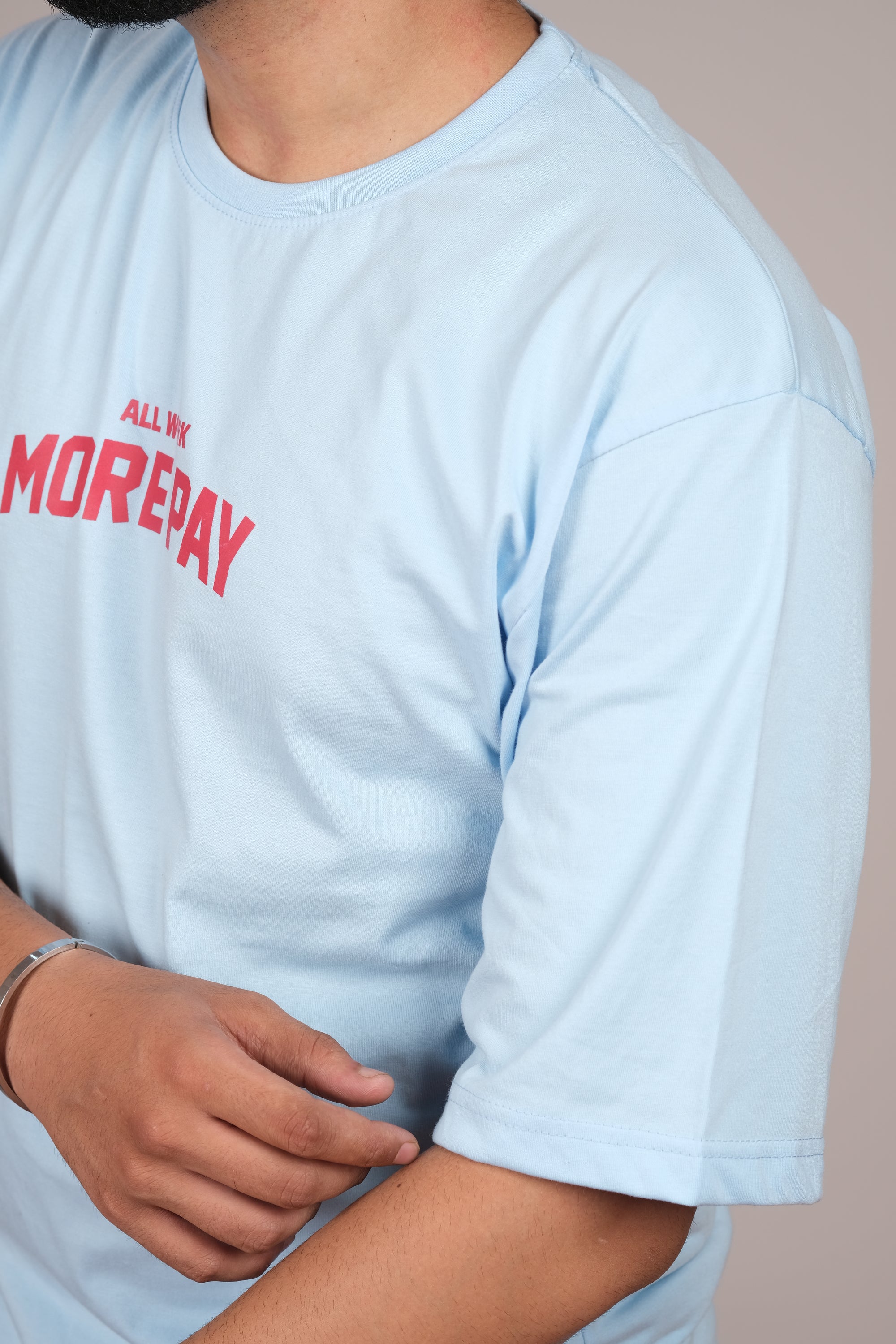 Light Blue Oversized T-Shirt