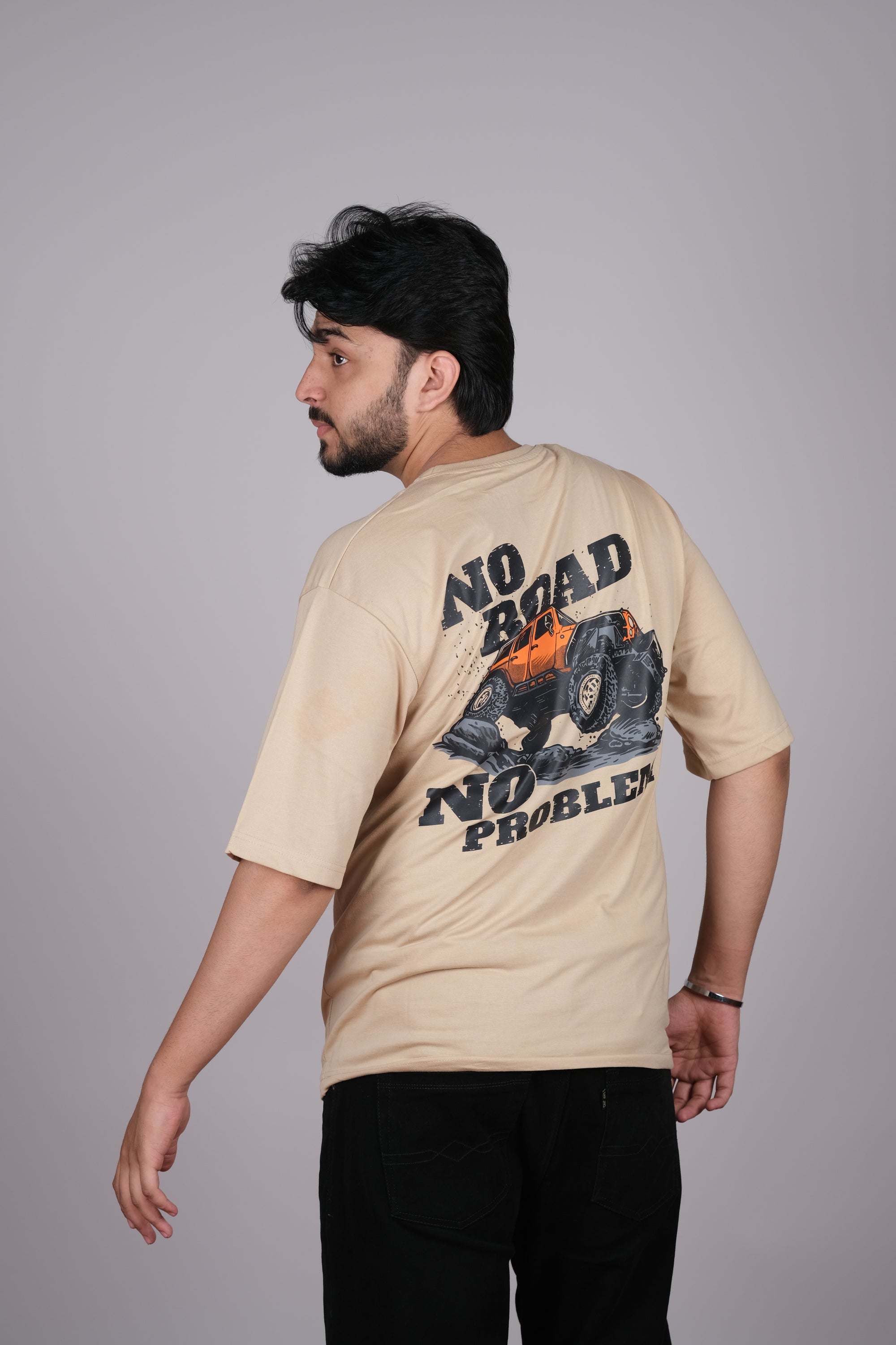 Beige Oversized T-Shirt