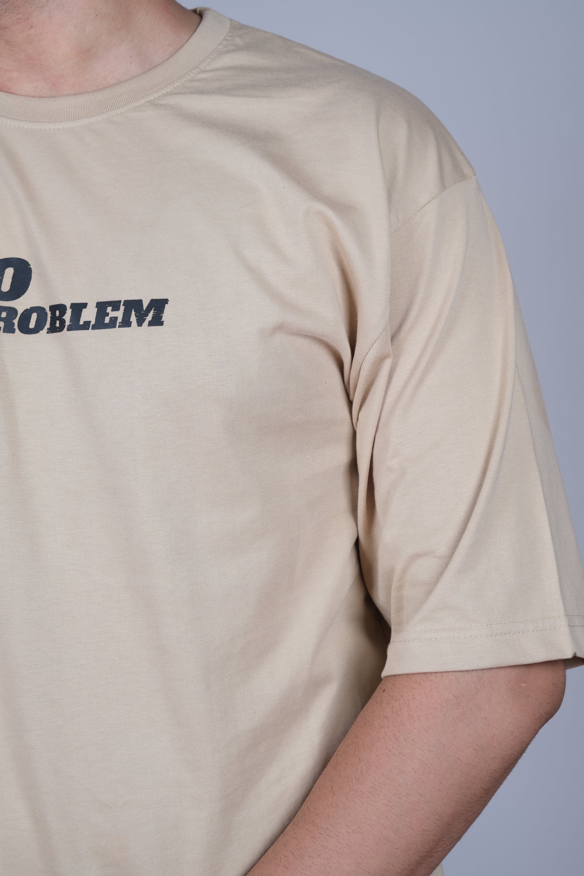 Beige Oversized T-Shirt
