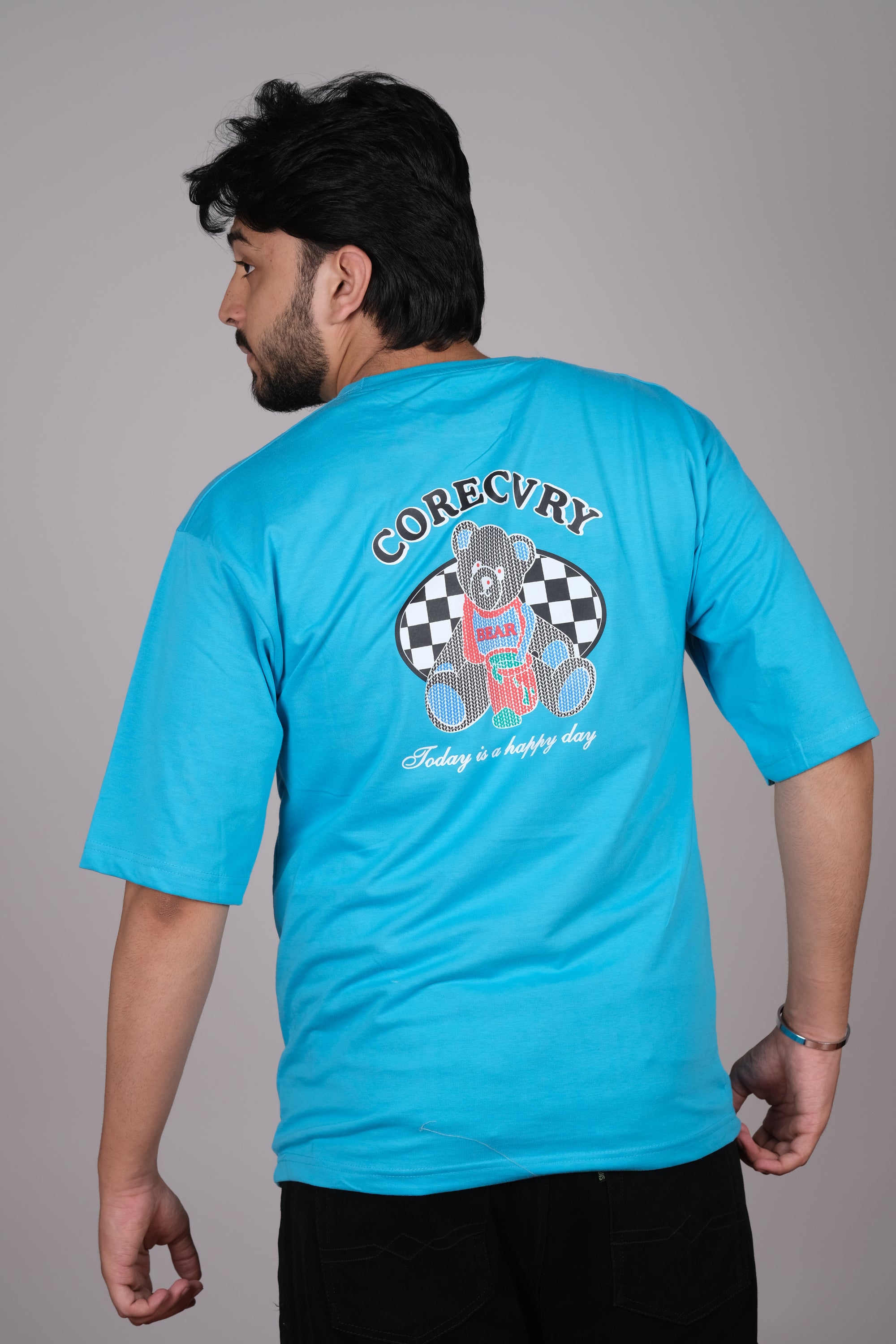 Sky Blue Oversized T-Shirt