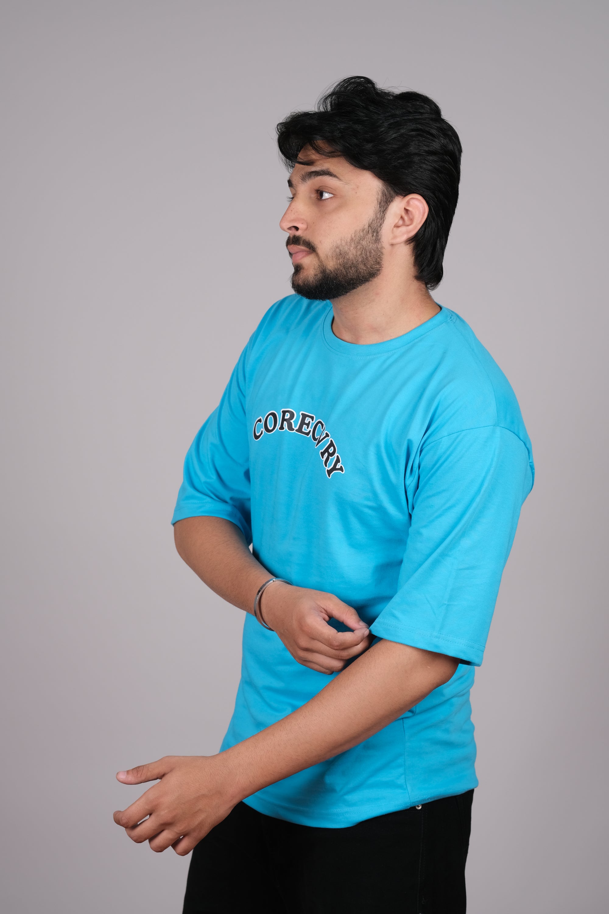 Sky Blue Oversized T-Shirt