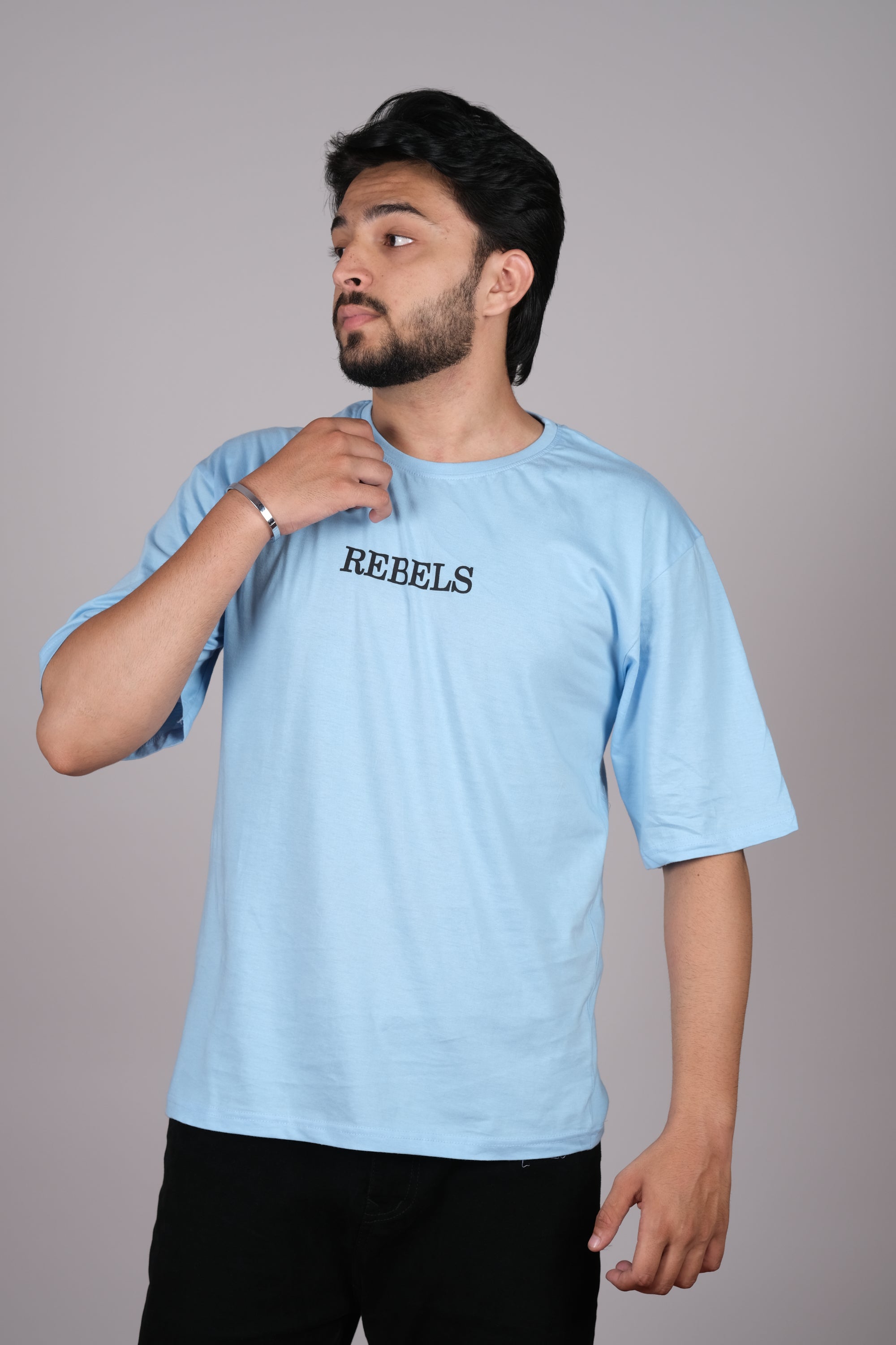 Light Blue Oversized T-Shirt