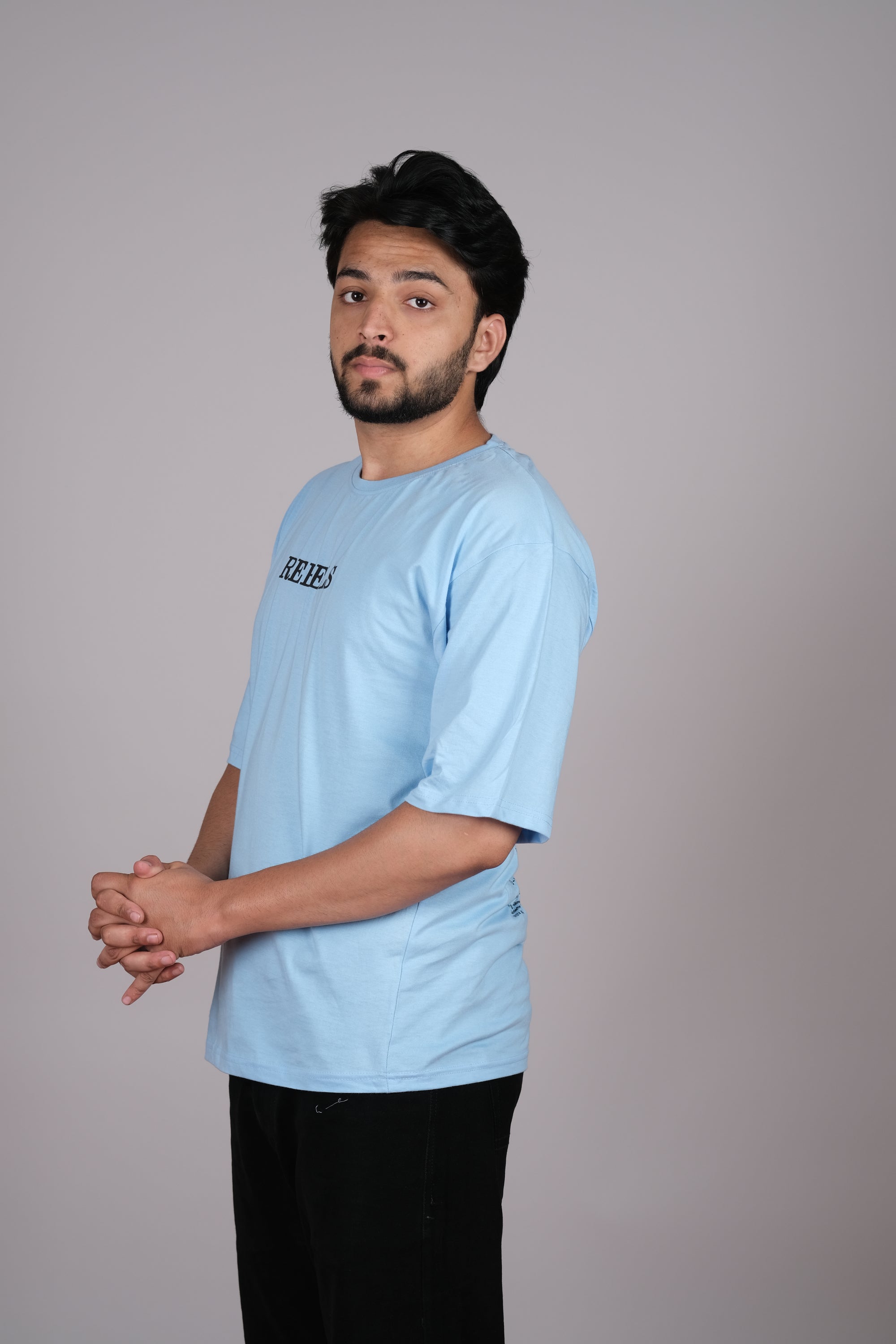 Light Blue Oversized T-Shirt