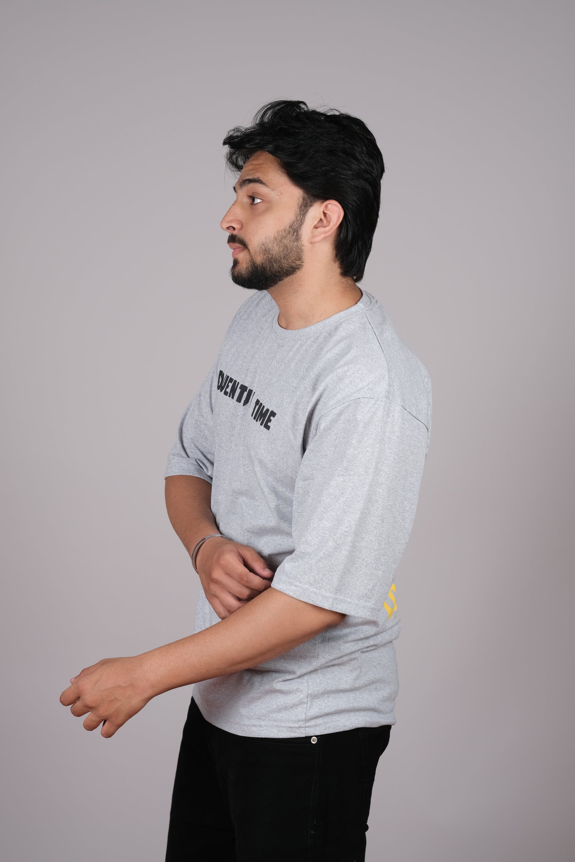 Gray Oversized T-Shirt