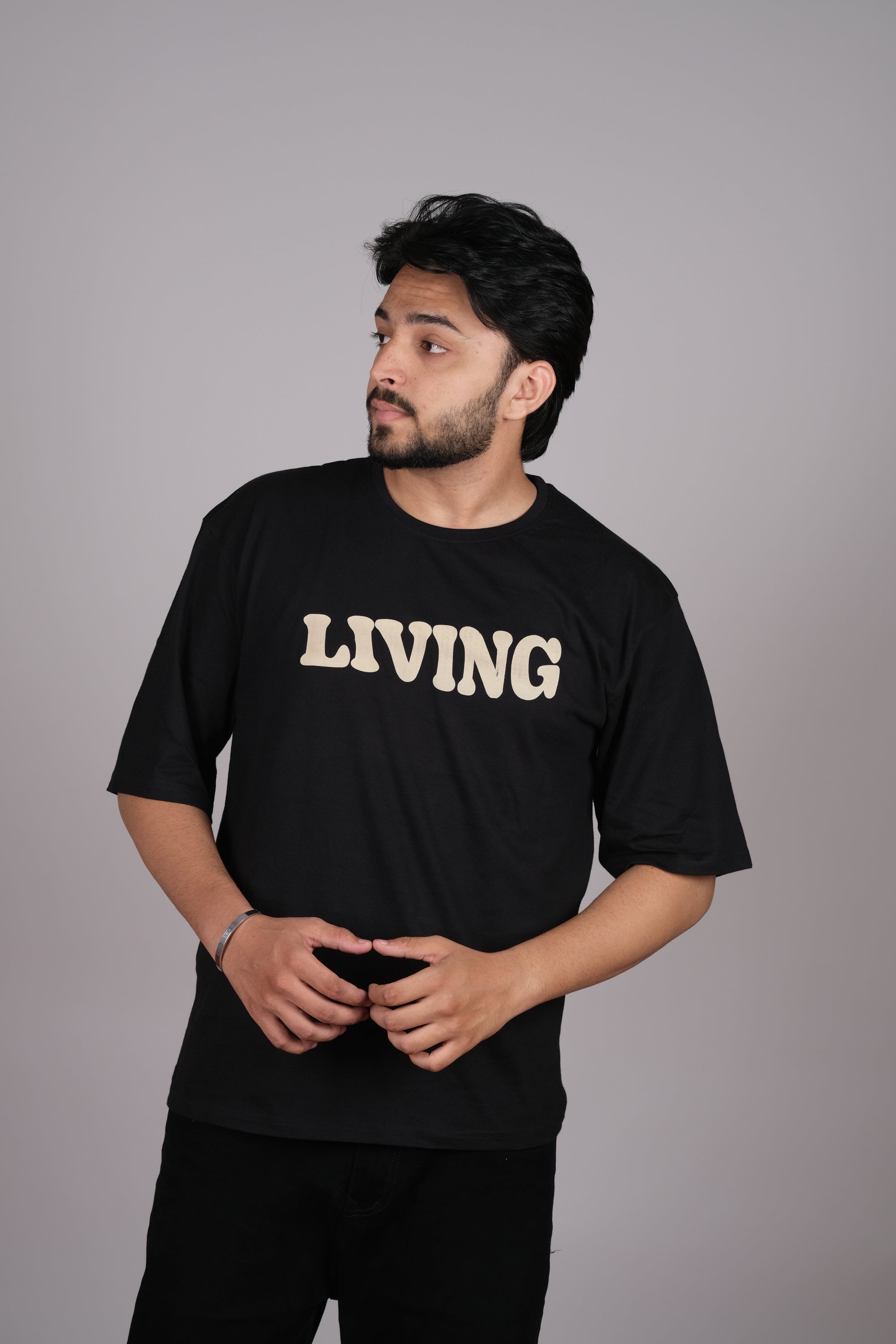 Black Oversized T-Shirt