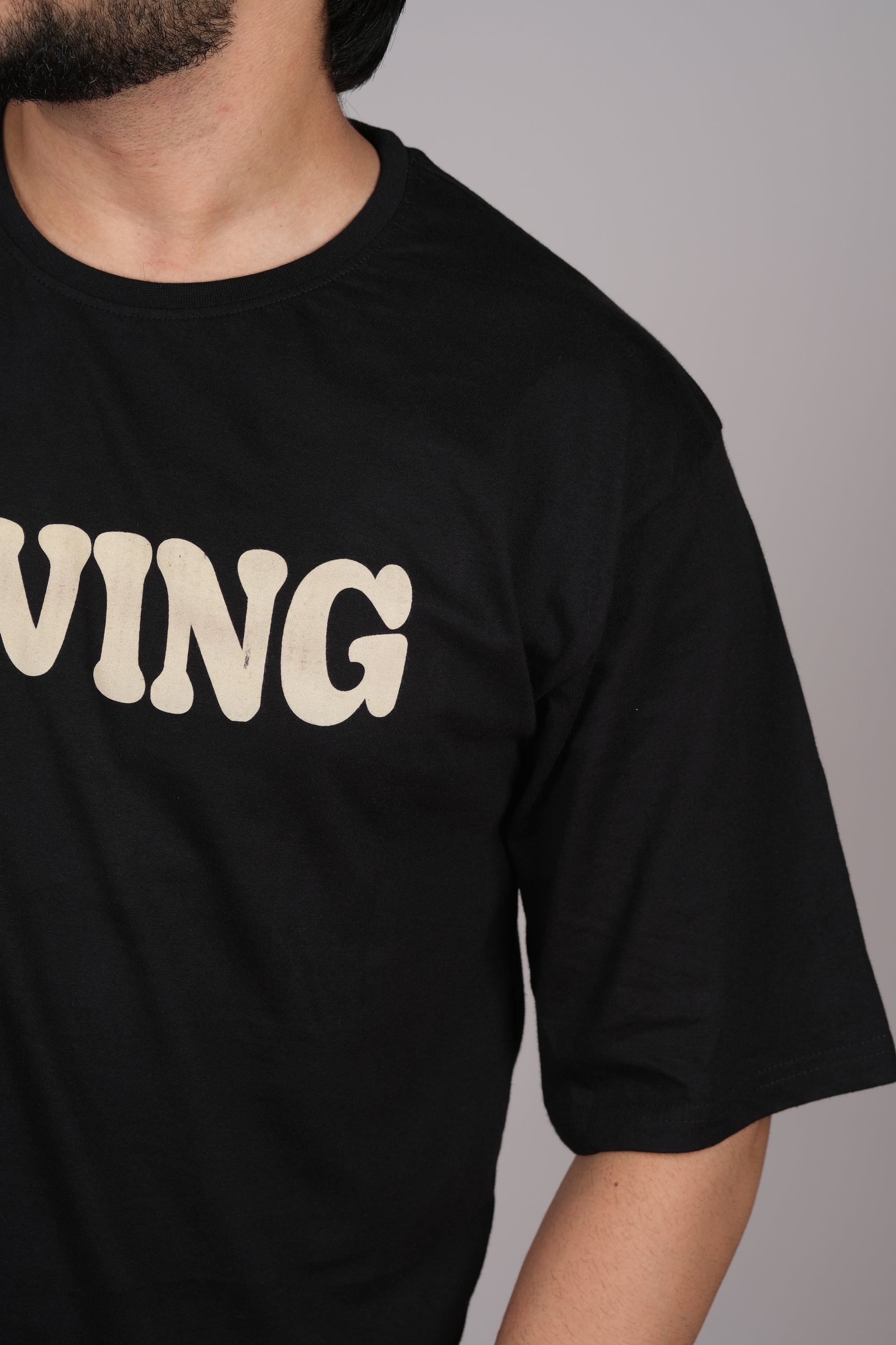 Black Oversized T-Shirt