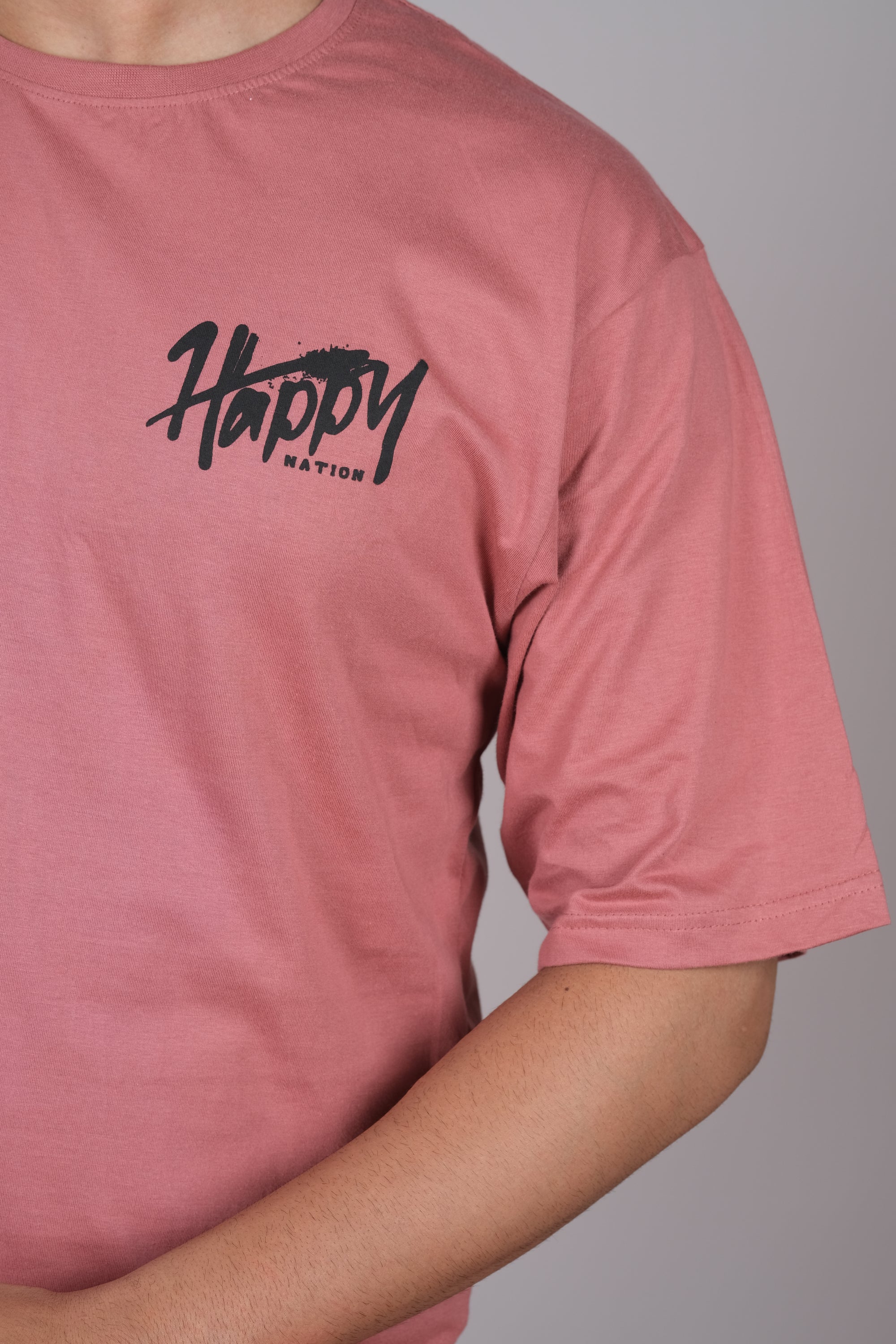 Onion Pink Oversized T-Shirt