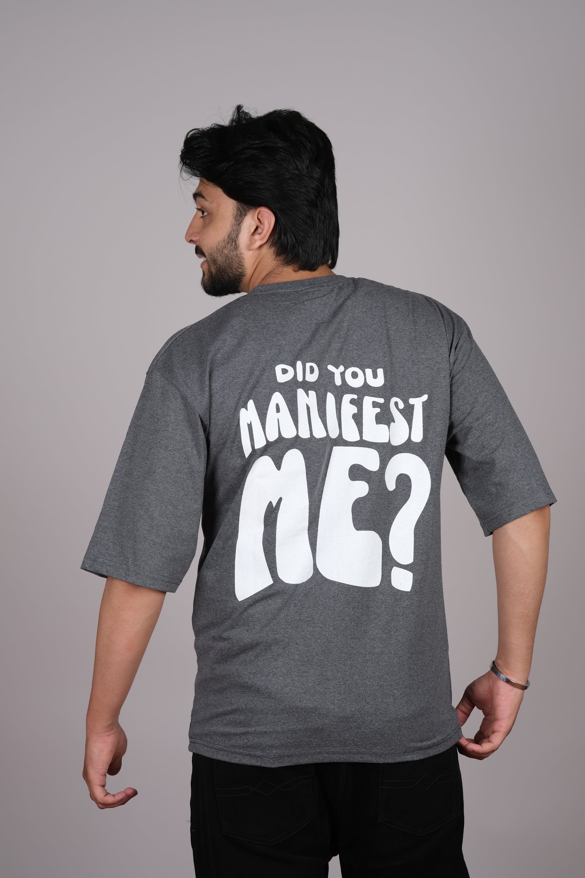 Dark Grey Oversized T-Shirt