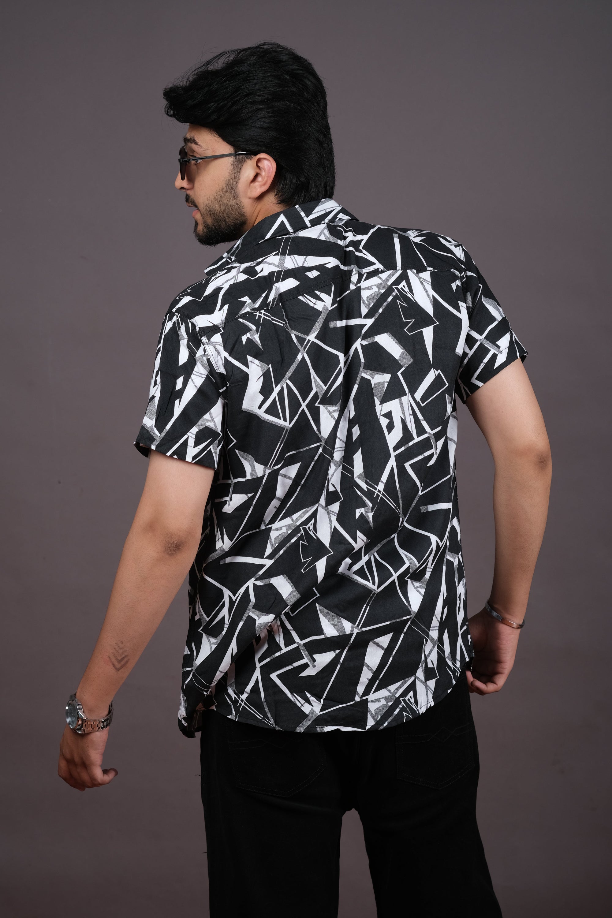 Floral Print Casual Shirt for Men
