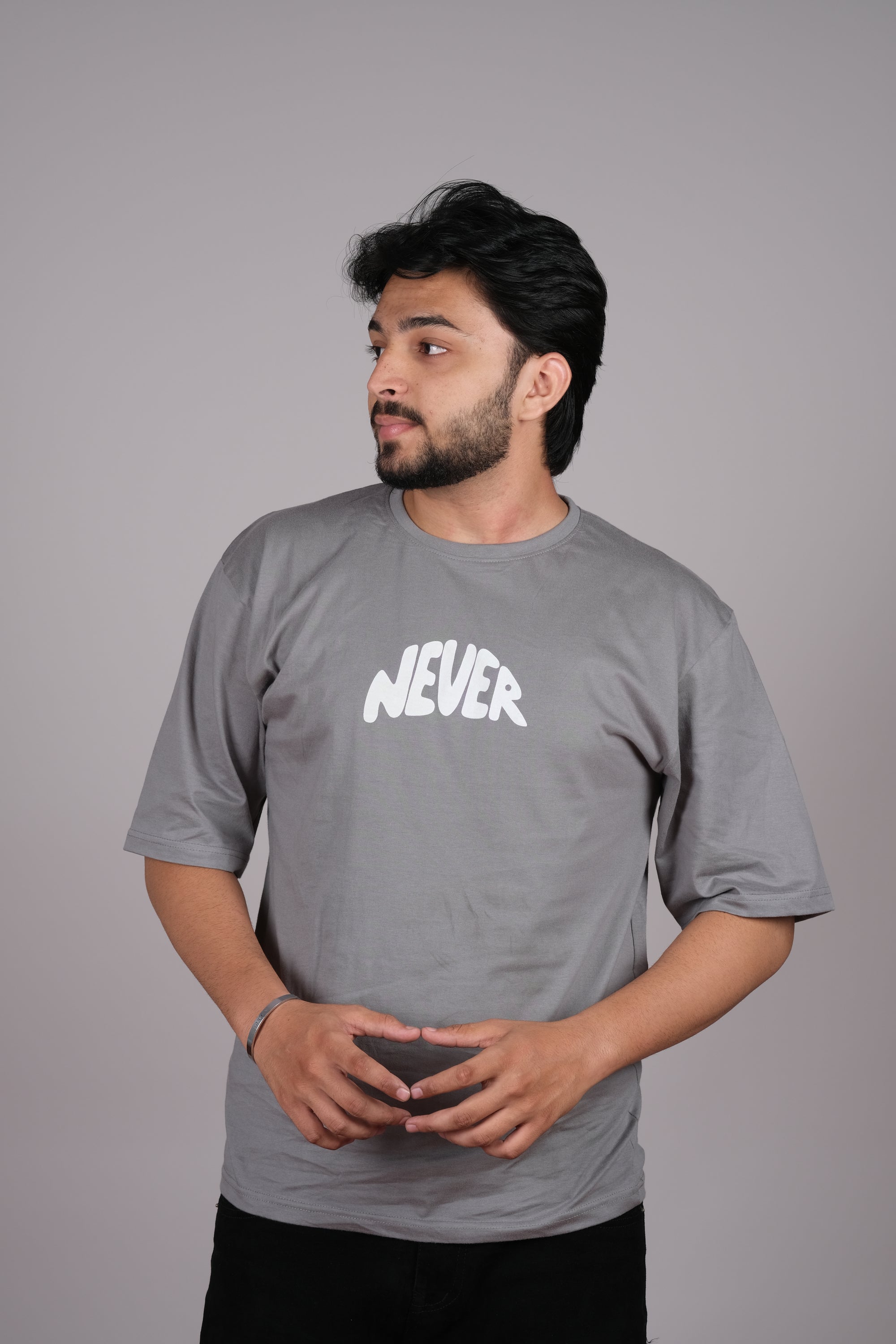 Gray Oversized T-Shirt