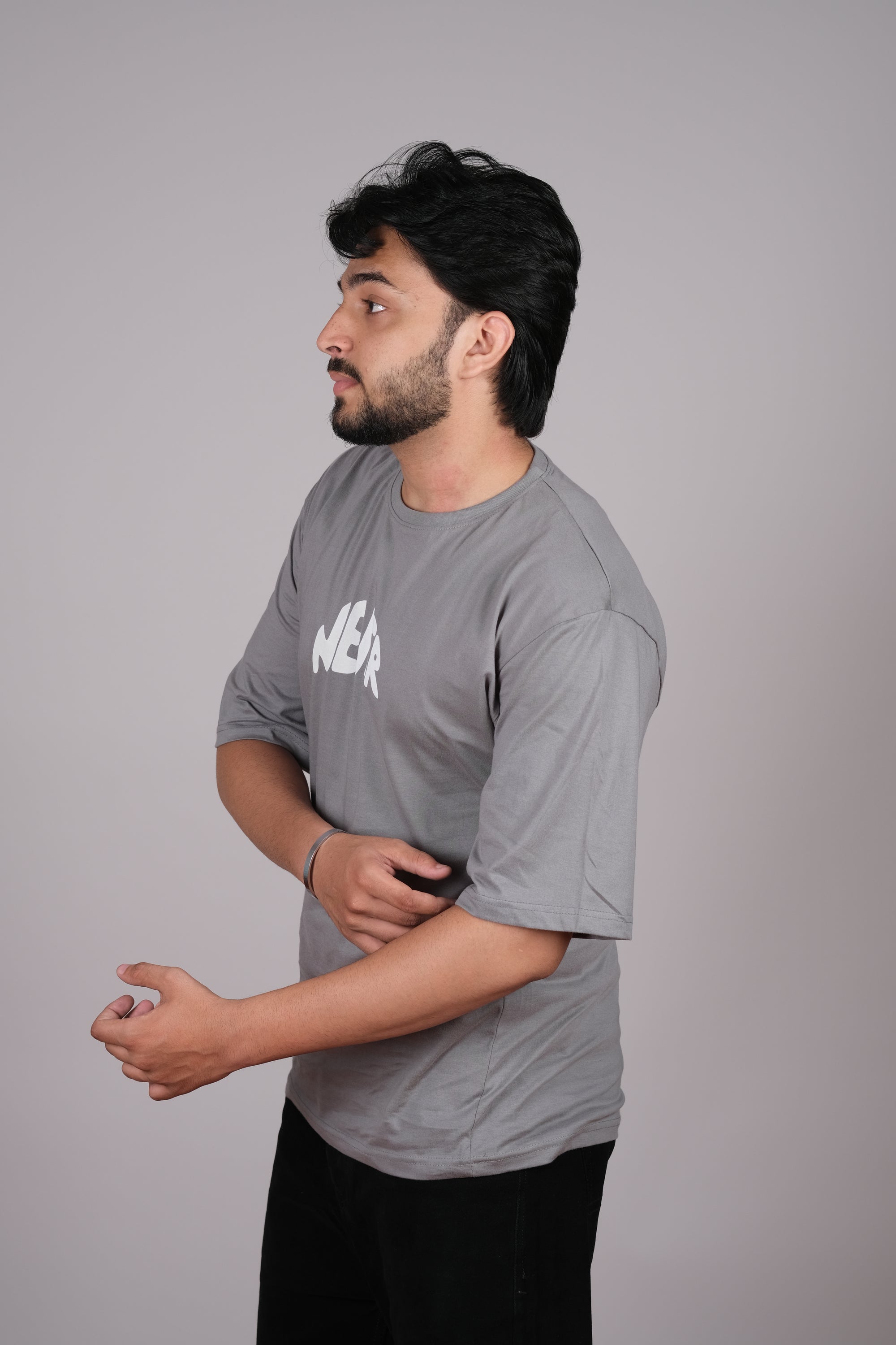 Gray Oversized T-Shirt