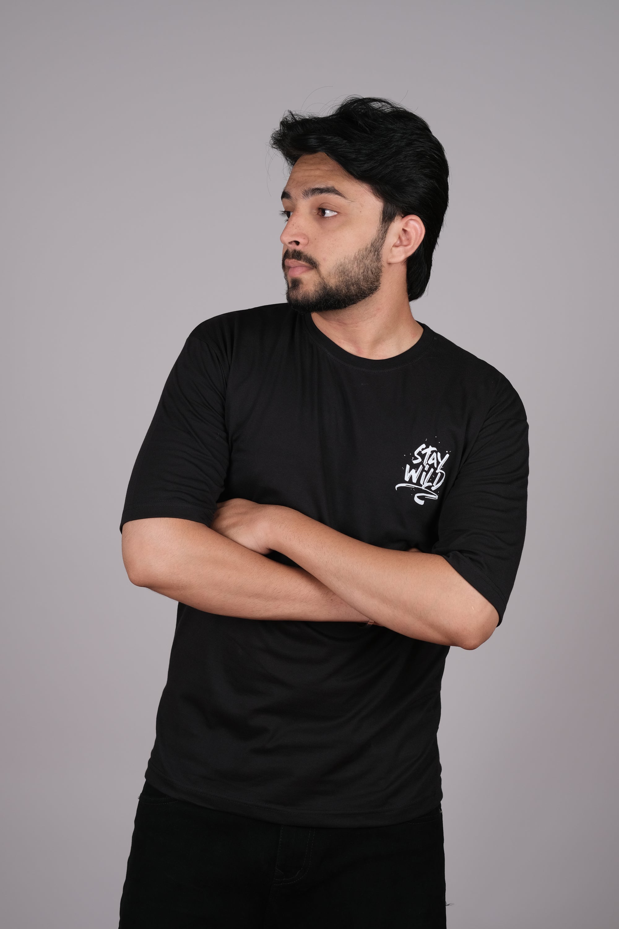 Black Oversized T-Shirt