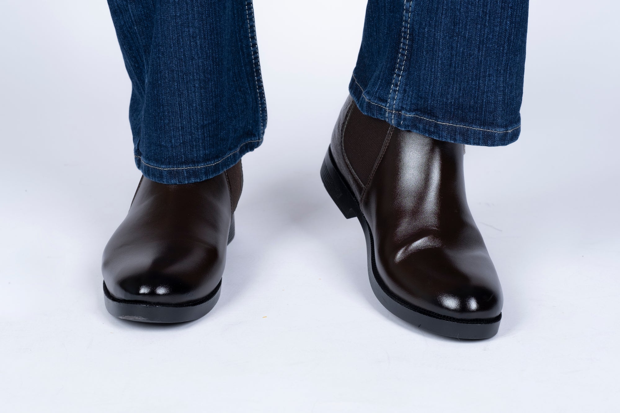 Classic Dark Brown leather Chelsea boot