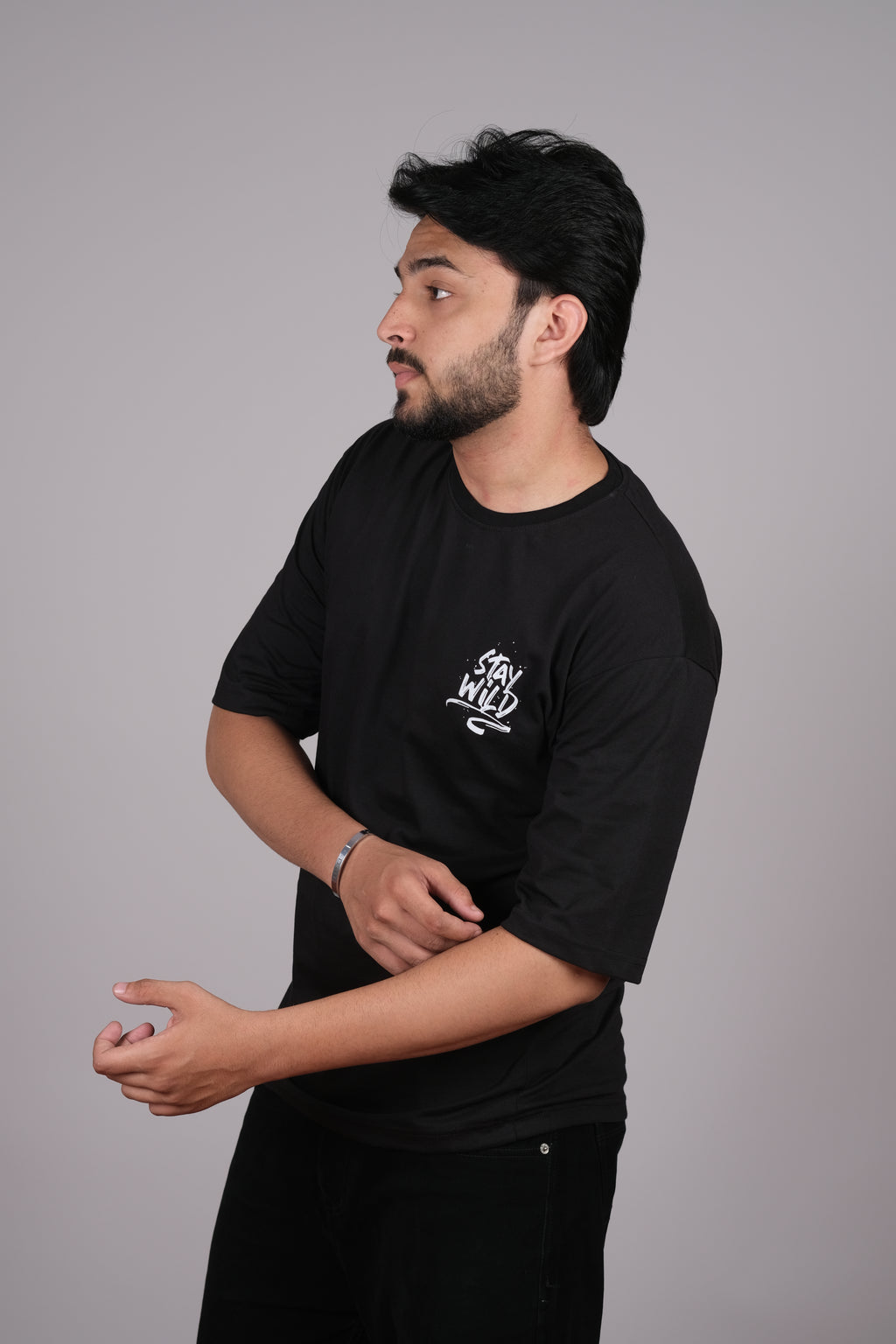 Black Oversized T-Shirt