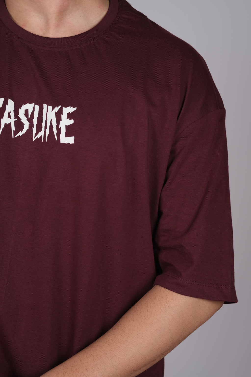 Maroon Oversized T-Shirt