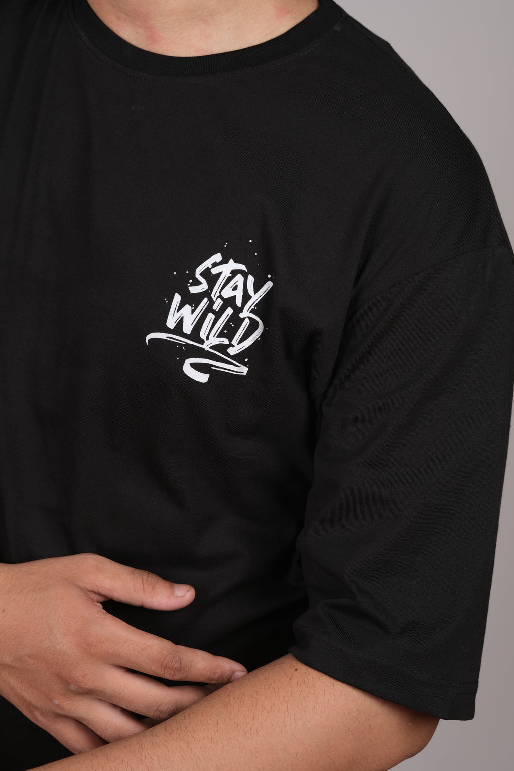 Black Oversized T-Shirt