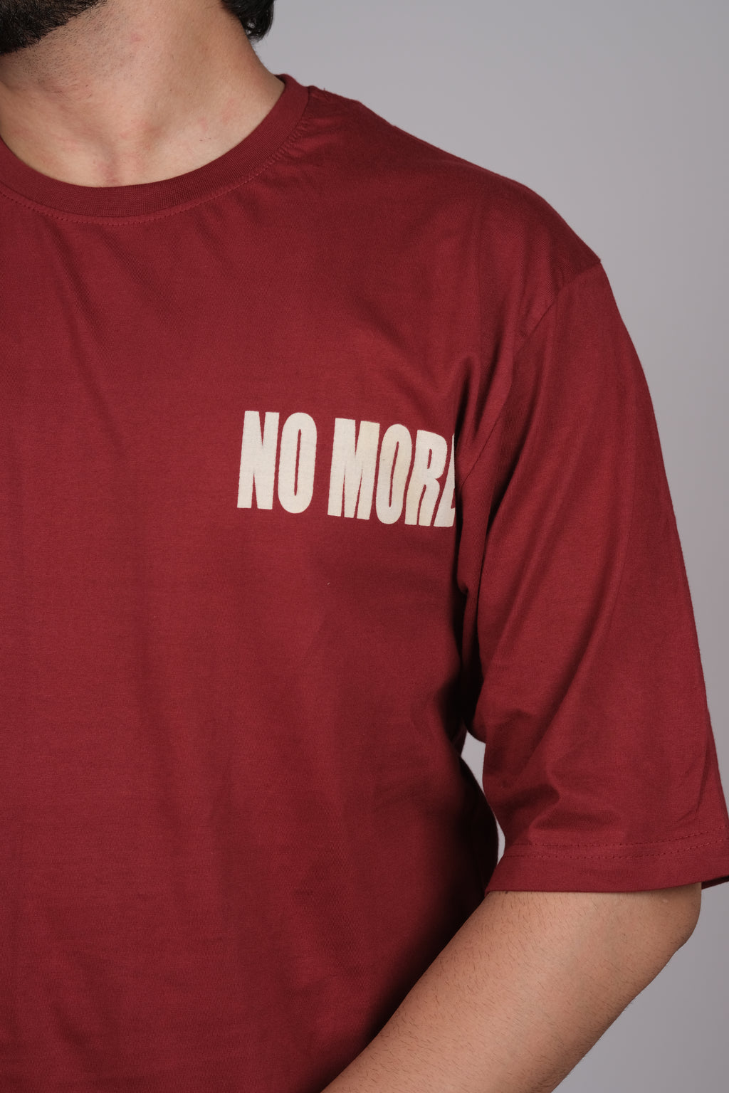 Maroon Oversized T-Shirt