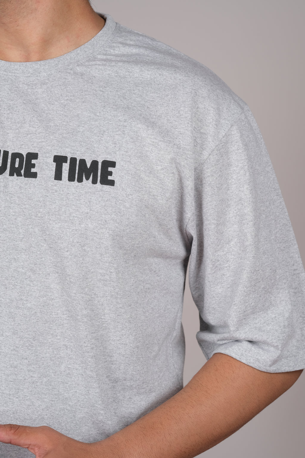 Gray Oversized T-Shirt