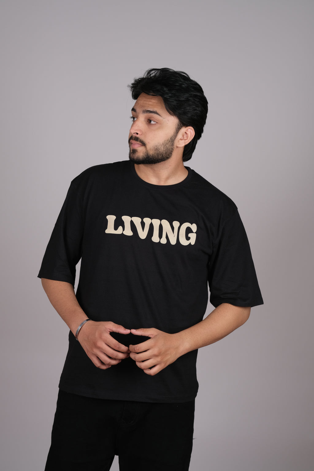 Black Oversized T-Shirt