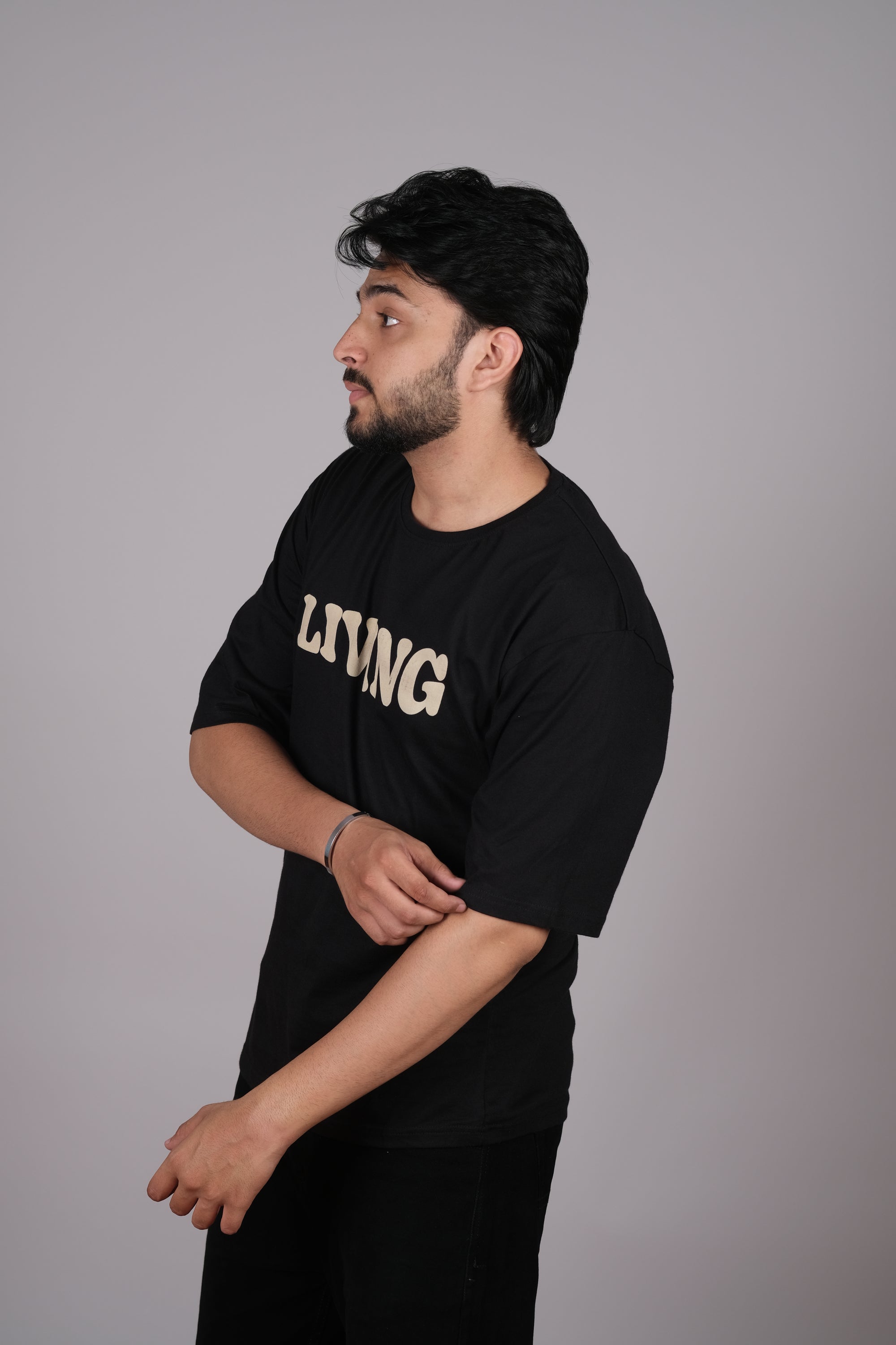 Black Oversized T-Shirt