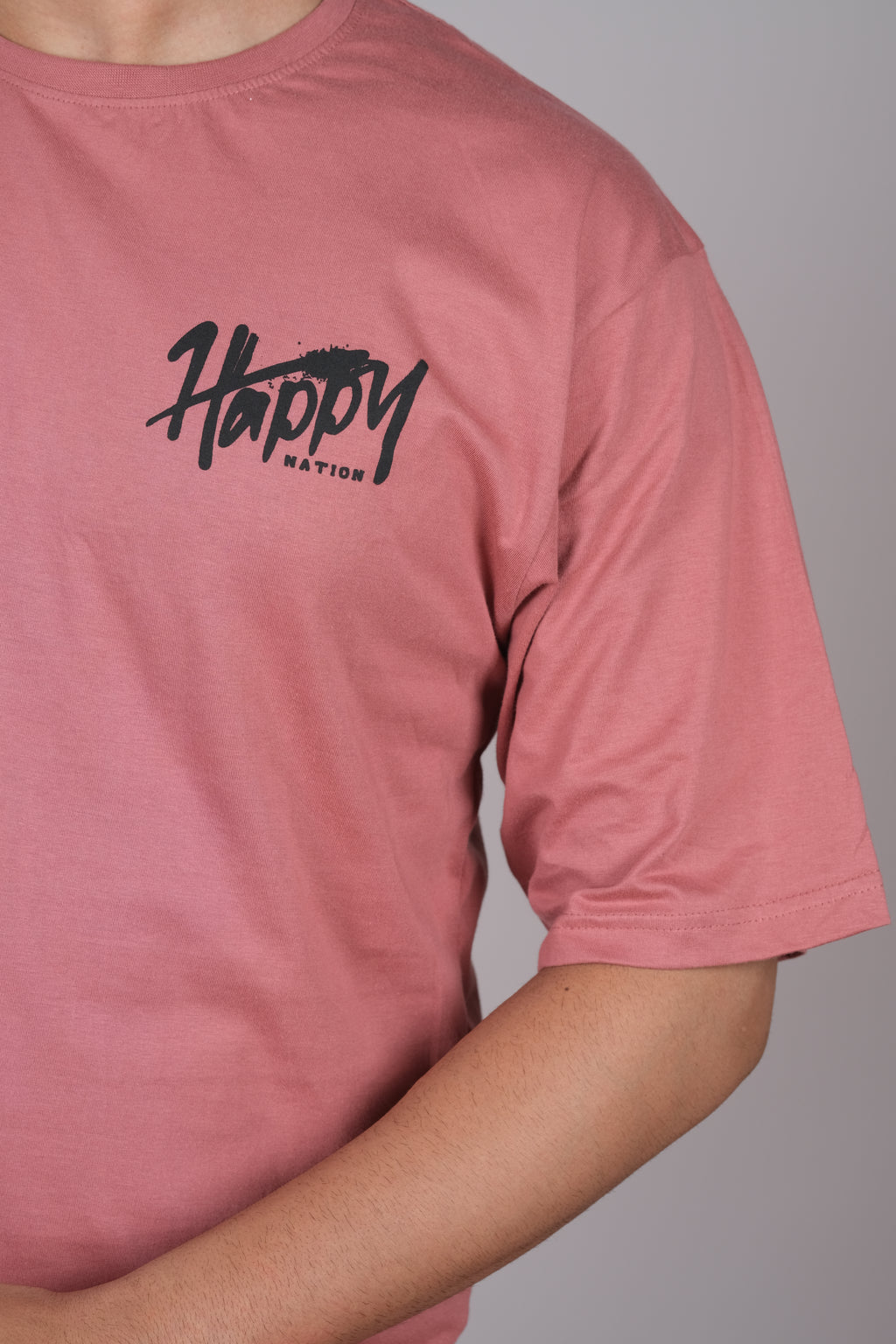 Onion Pink Oversized T-Shirt