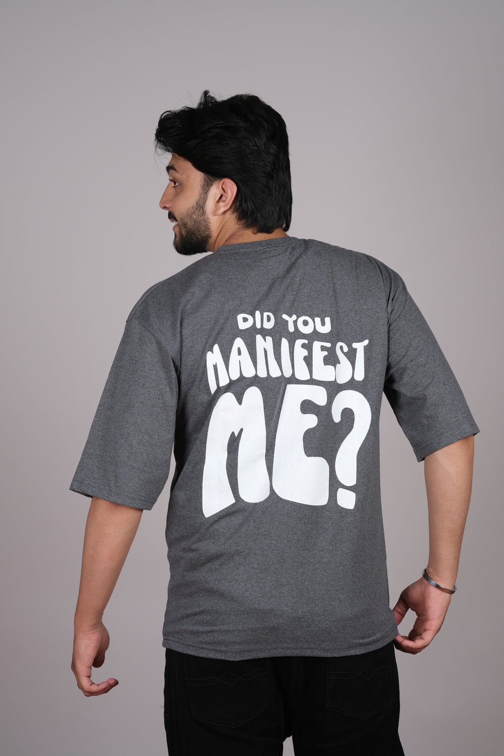 Dark Grey Oversized T-Shirt